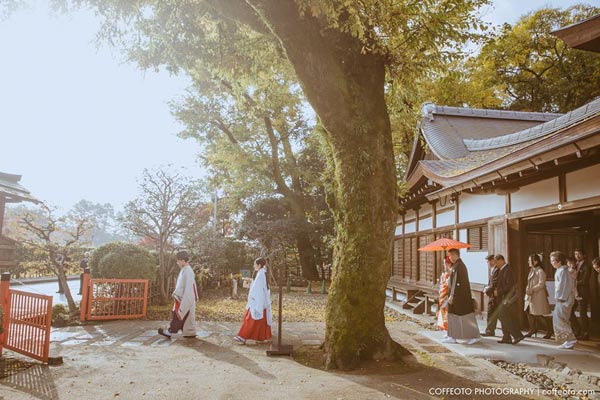 พิธีแต่งงานแบบญี่ปุ่น