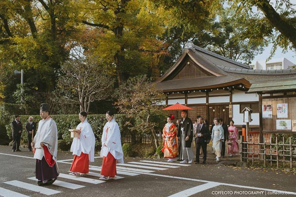 พิธีแต่งงานแบบญี่ปุ่น