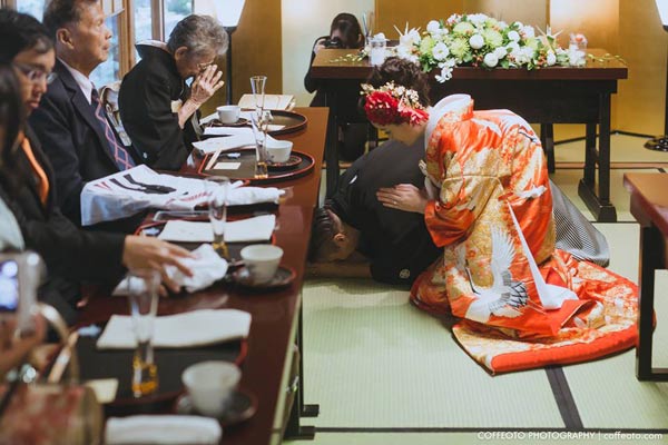 พิธีแต่งงานแบบญี่ปุ่น