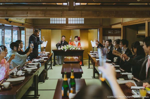 พิธีแต่งงานแบบญี่ปุ่น