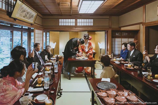 พิธีแต่งงานแบบญี่ปุ่น