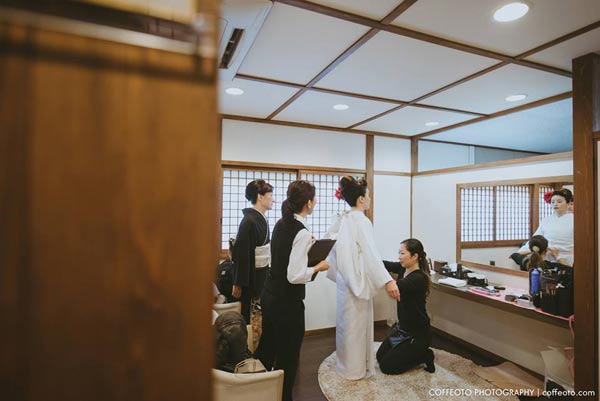 พิธีแต่งงานแบบญี่ปุ่น