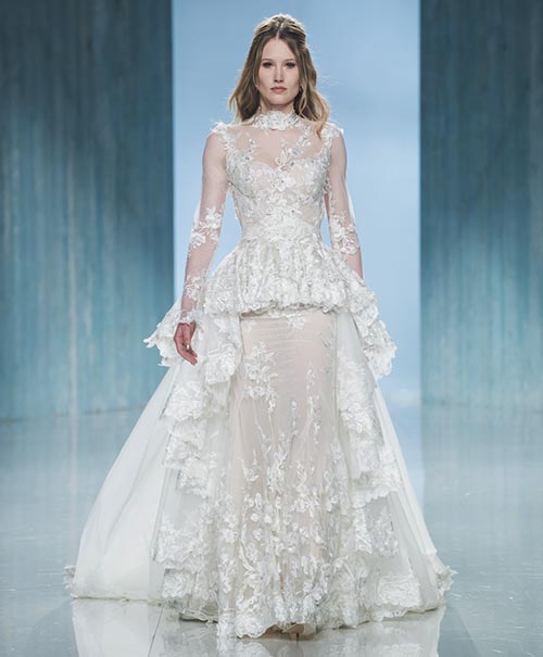 ชุดเจ้าสาวแขนยาว