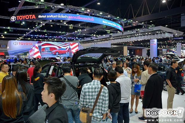 10 อันดับค่ายรถขายดีที่สุดใน มอเตอร์โชว์ 2017