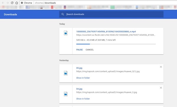 วิธีโหลดวิดีโอ Facebook Live