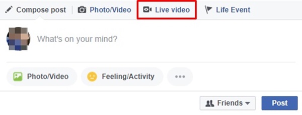วิธีถ่ายทอดสดหน้าจอคอมฯ Facebook Live