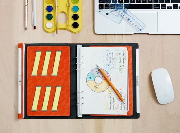 Lockbook สมุดโน้ตล็อกด้วยลายนิ้วมือ