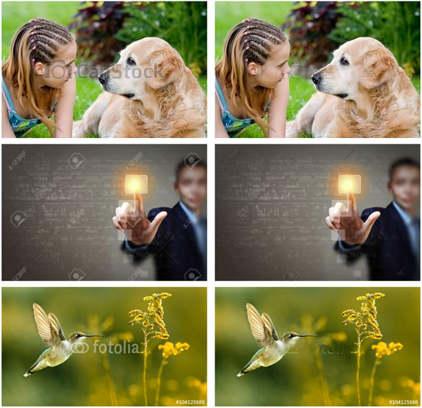 กูเกิลพัฒนาอัลกอริทึมลบลายน้ำบนรูปภาพ