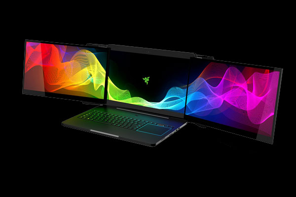 Razer เปิดตัว Project Valerie โน้ตบุ๊ก 3 จอ
