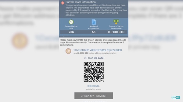 มัลแวร์เรียกค่าไถ่