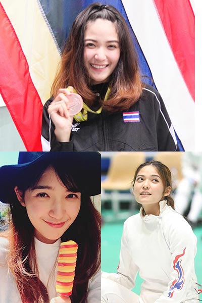 นักกีฬาสาวสวย