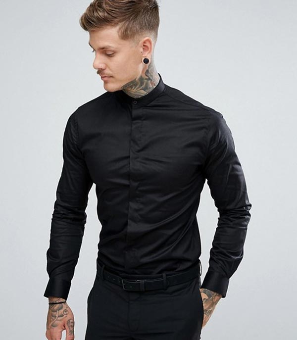 เสื้อเชิ้ตสีดำ