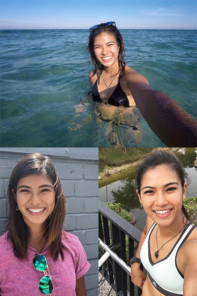 นักกีฬาสาวสวย