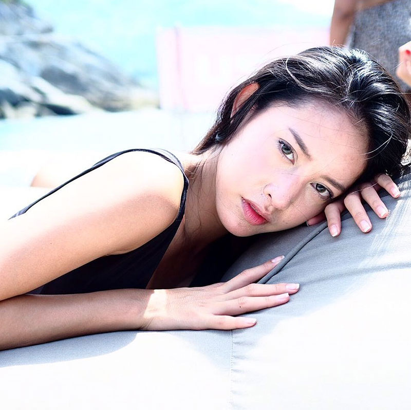 เฌอเบลล์ ลัลณ์ลลิน ใส่บิกินี่โชว์ ก้นลาย