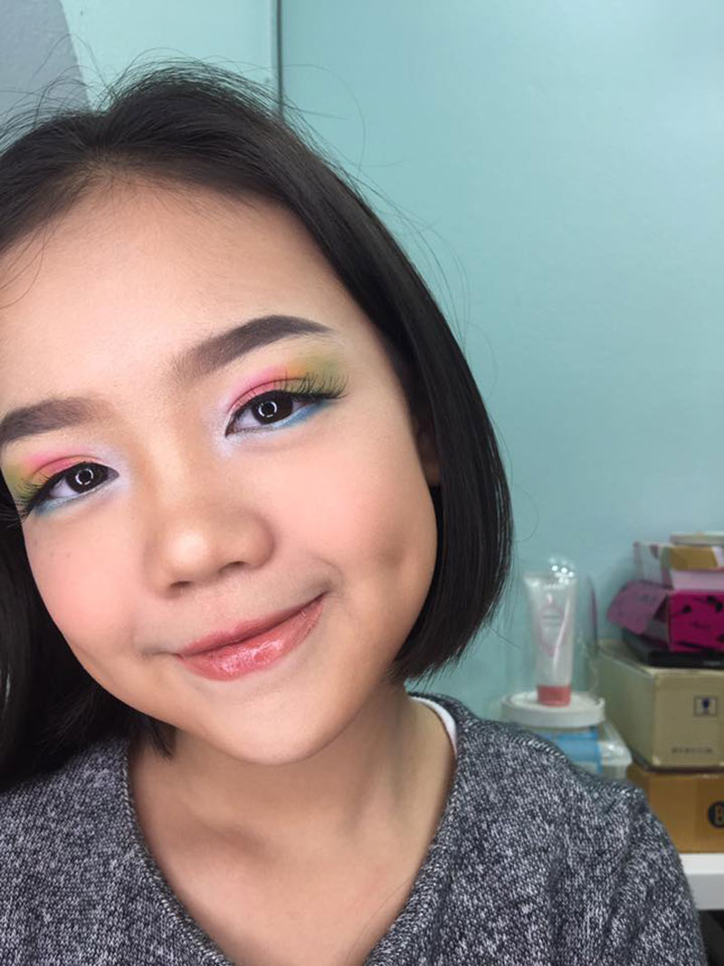 น้องแพรพาเพลิน ผงาดเวทีโลก เป็นเมคอัพบนรันเวย์ London Fashion Week 2018