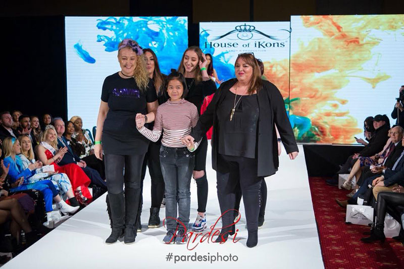 น้องแพรพาเพลิน ผงาดเวทีโลก เป็นเมคอัพบนรันเวย์ London Fashion Week 2018