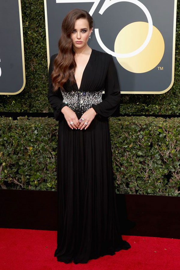 ส่องภาพ 15 เดรสดำสุดเด็ด ของเหล่าเซเลบ บนพรมแดง Golden Globes 2018