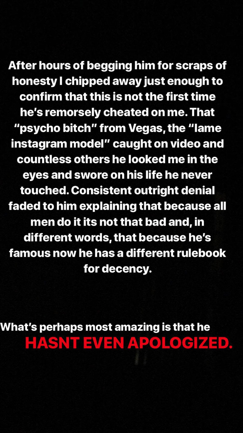 แฟนสาว อเล็กซ์ พอลล์ Chainsmokers แฉฝ่ายชายซุกกิ๊ก-ปล่อยคลิปจูบนัวสาวลง IG