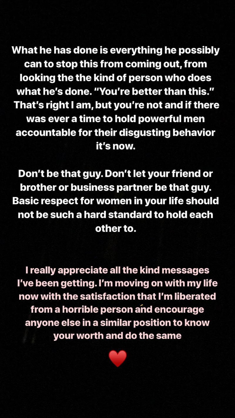 แฟนสาว อเล็กซ์ พอลล์ Chainsmokers แฉฝ่ายชายซุกกิ๊ก-ปล่อยคลิปจูบนัวสาวลง IG