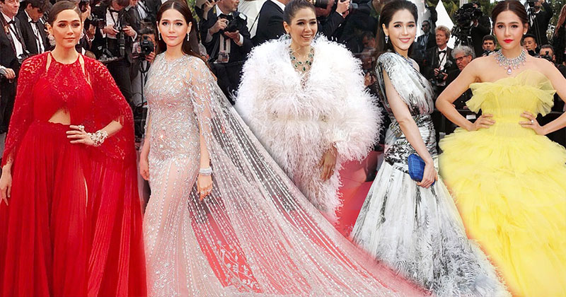 ชมพู่ อารยา พรมแดงเมืองคานส์ 2018