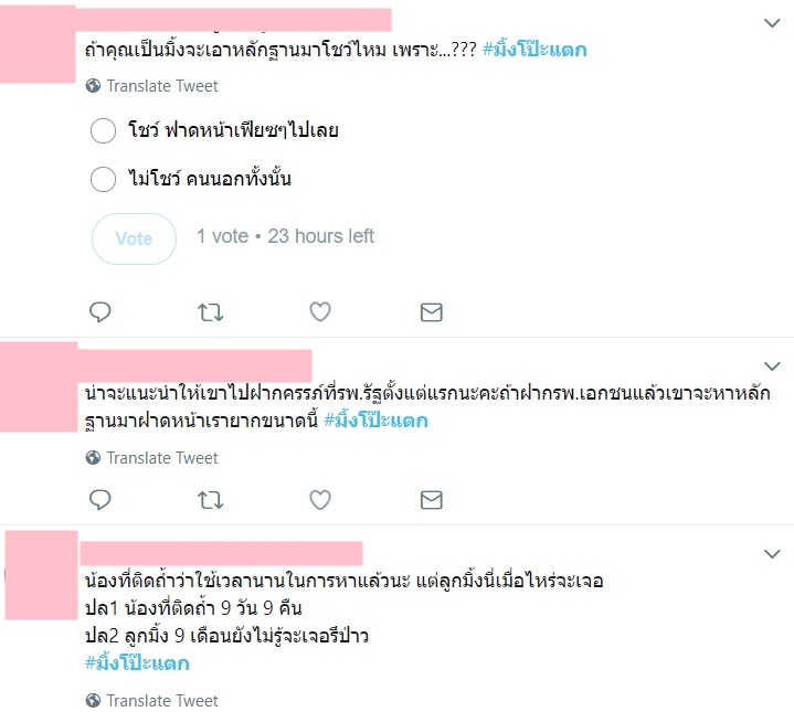 มิ้งโป๊ะแตก