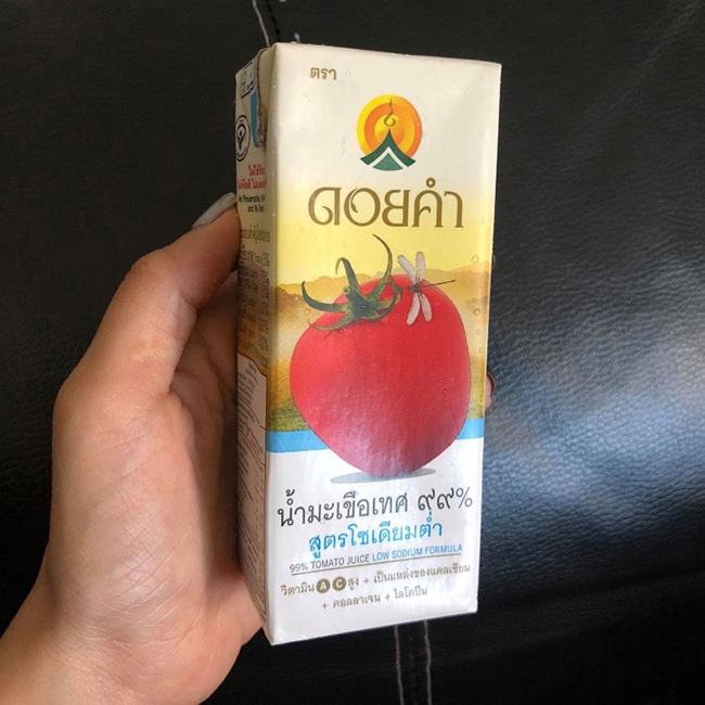 Tomato juice by Doi Kham great for skin Tomato juice by Doi Kham great for skin