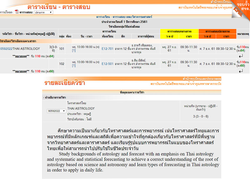 วิชาโหราศาสตร์