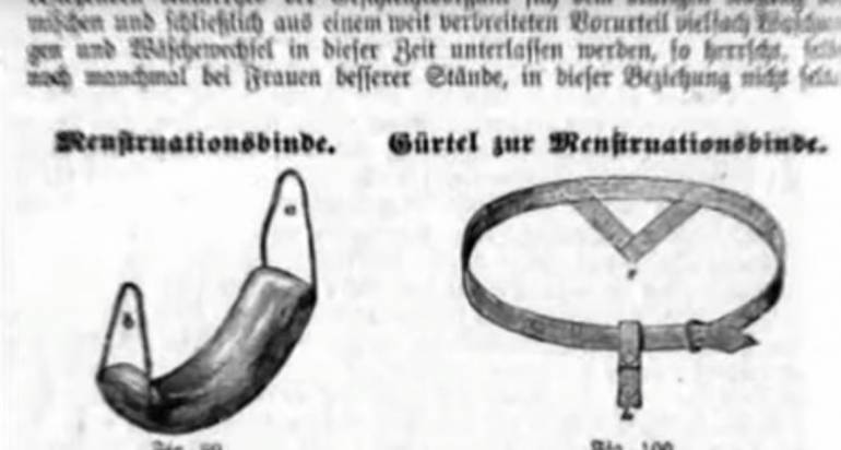 ผ้าอนามัยแต่ละประเทศในสมัยโบราณ