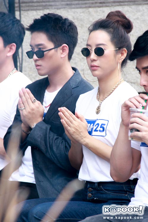 บวงสรวงละคร เงา และ ทีมล่าทรชน