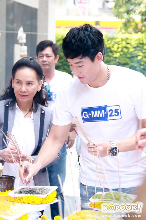 บวงสรวงละคร เงา และ ทีมล่าทรชน