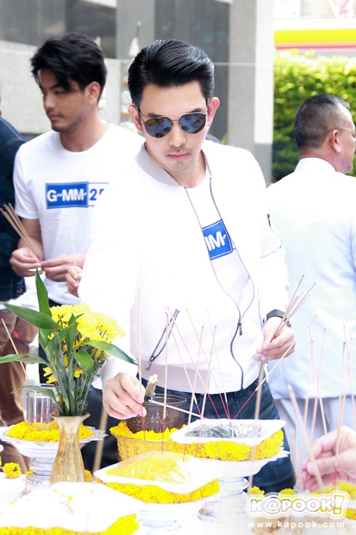 บวงสรวงละคร เงา และ ทีมล่าทรชน