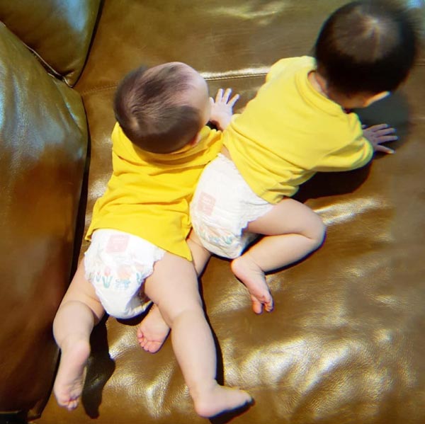 น้องสายฟ้า น้องพายุ ลูก ชมพู่ อารยา