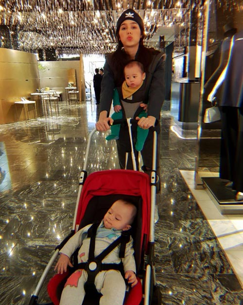 น้องสายฟ้า น้องพายุ ลูก ชมพู่ อารยา