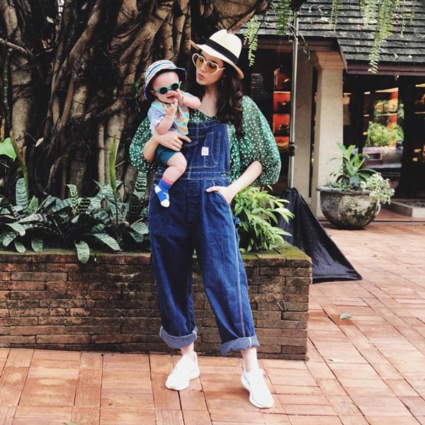 น้องสายฟ้า น้องพายุ ลูก ชมพู่ อารยา