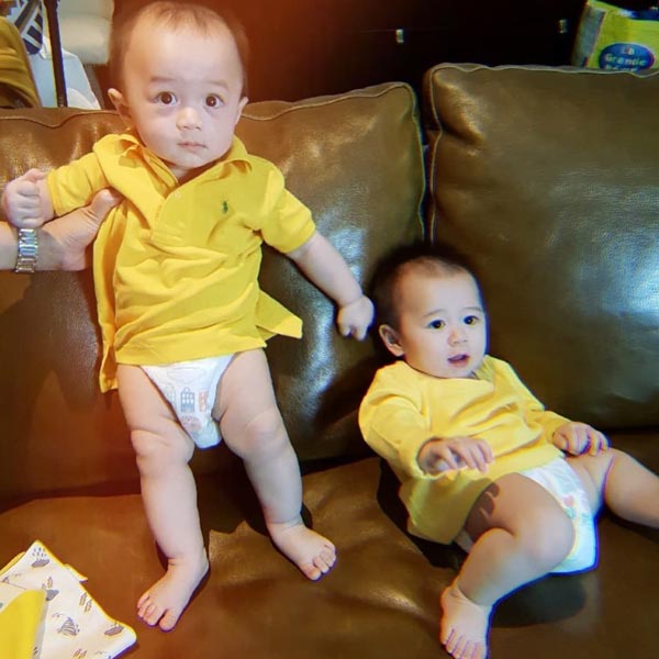 น้องสายฟ้า น้องพายุ ลูก ชมพู่ อารยา