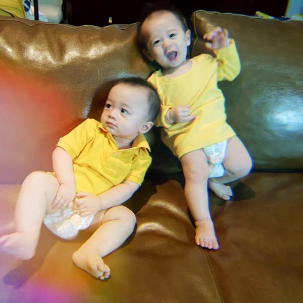 น้องสายฟ้า น้องพายุ ลูก ชมพู่ อารยา