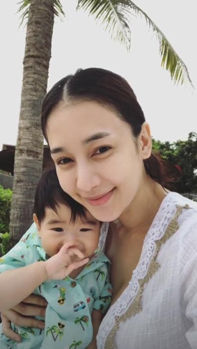 น้องอคิณ ลูกชาย เนย โชติกา ไฮโซอาร์ม