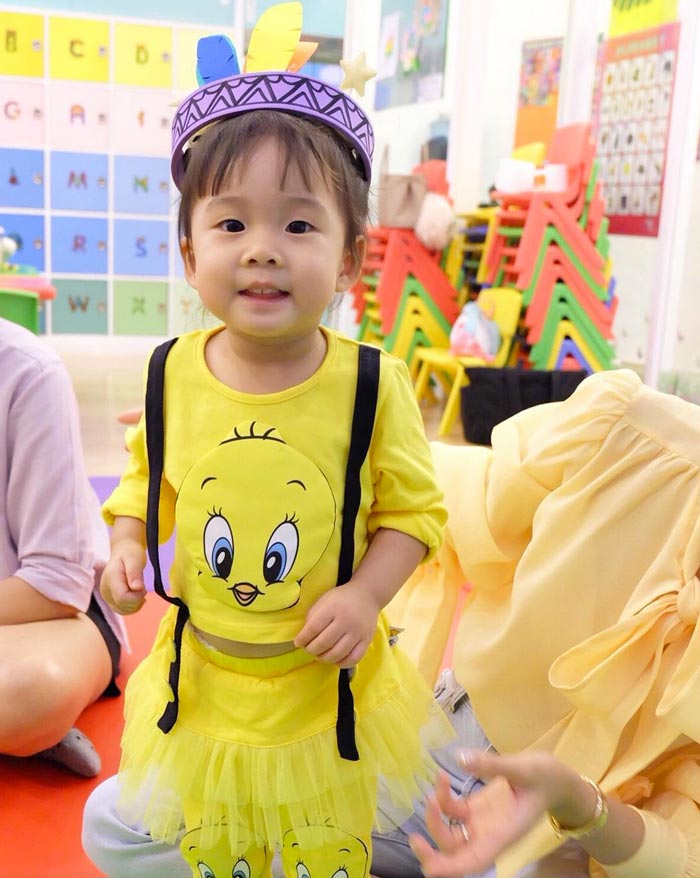 น้องเป่าเปา โดนหยิก