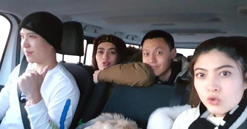 ดาราเที่ยวต่างประเทศ