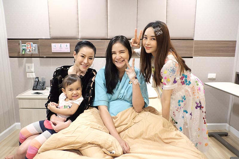 กระแต ศุภักษร คลอดลูก