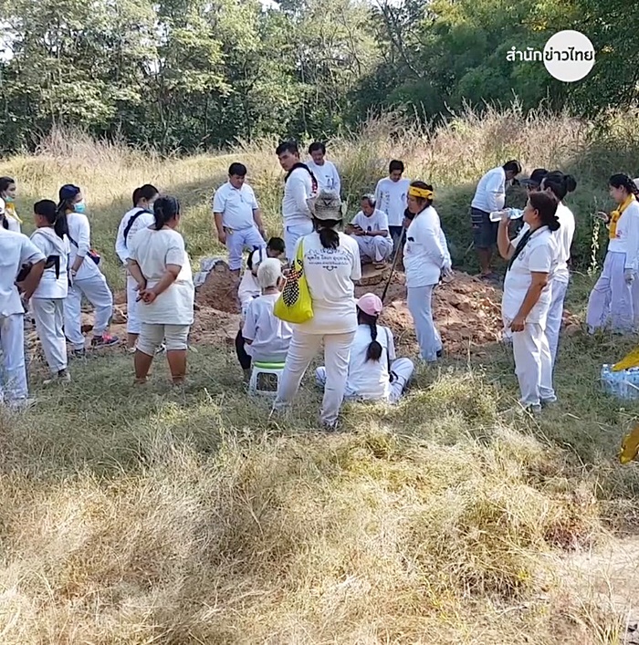 ล้างป่าช้าศพไร้ญาติ