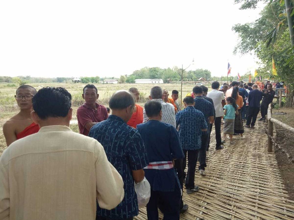  ขัวแตะ สะพานไม้ไผ่ยาวสุดในภาคเหนือ