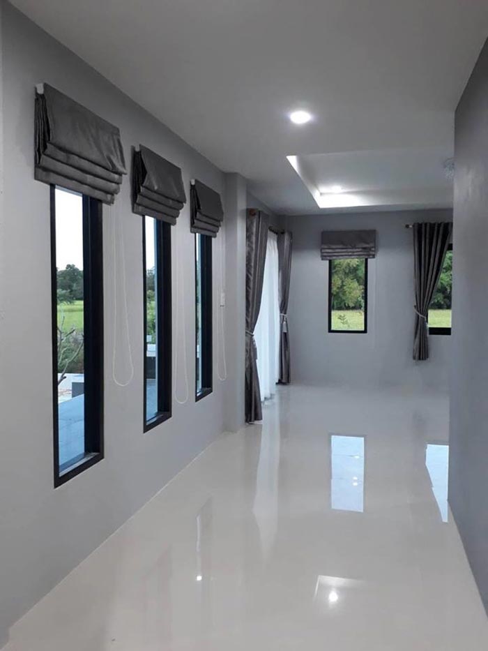 แบบบ้านชั้นเดียวโมเดิร์น