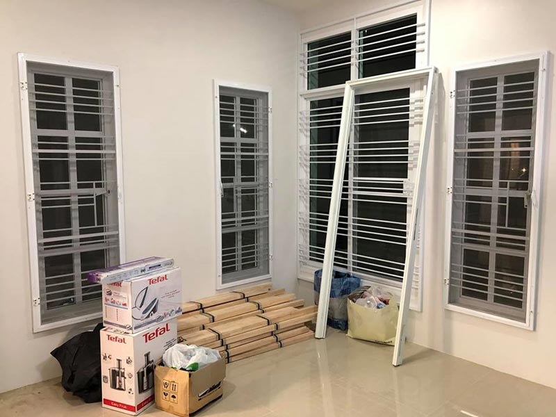 แบบบ้านชั้นเดียว 3 ห้องนอน 2 ห้องน้ำ
