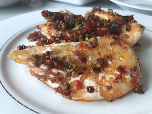 กุ้งผัดพริกเกลือ