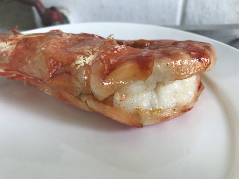 กุ้งผัดพริกแกง