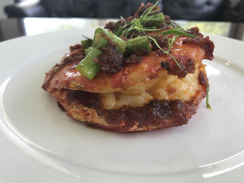 กุ้งผัดพริกแกง