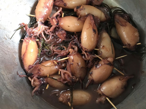  หมึกต้มหวาน