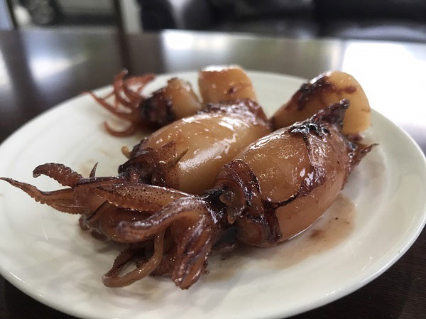  หมึกต้มหวาน