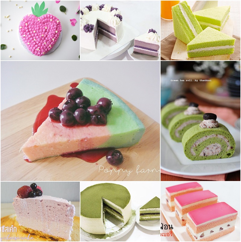 12 วิธีทำเค้กสีพาสเทล